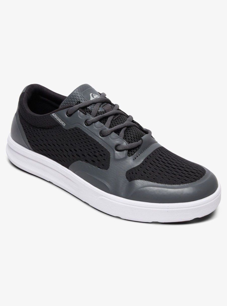 Hombre Quiksilver | Amphibian Plus - Zapatos Para Hombre Black/Grey/White