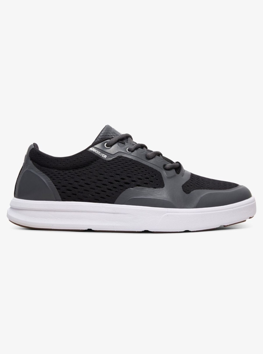 Hombre Quiksilver | Amphibian Plus - Zapatos Para Hombre Black/Grey/White