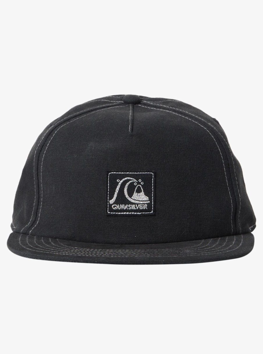 Hombre Quiksilver Gorras & Sombreros | Original - Gorra Con Cincha Posterior De Ajuste Para Hombre Black