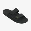 Hombre Quiksilver | Rivi Leather - Sandalias Slider Para Hombre Black 1