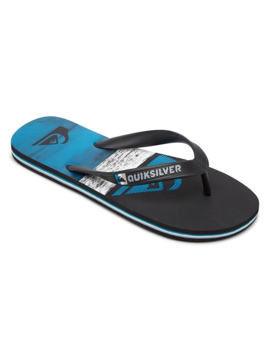 Nino Quiksilver Chanclas | Molokai Panel - Chanclas Para Chicos Black/Blue/Black