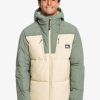 Hombre Quiksilver Chaquetas & Abrigos | Nomad - Chaqueta Acolchada Tecnica Para Hombre Pale Khaki