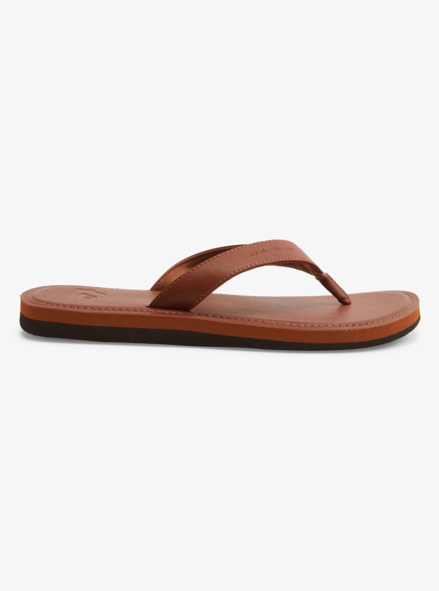 Hombre Quiksilver | Molokai Nubuck - Sandalias Para Hombre Tan - Solid