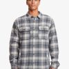 Hombre Quiksilver Camisas | Camus - Camisola Para Hombre Lgh Camus