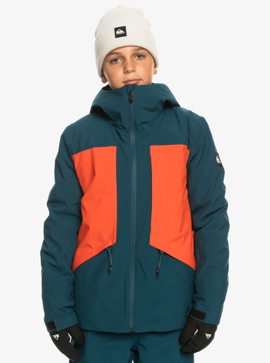 Nino Quiksilver Accesorios | Ambition - Chaqueta Tecnica Snow Para Chicos 8-16 Grenadine