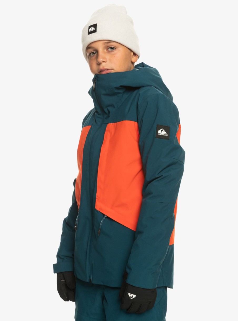 Nino Quiksilver Accesorios | Ambition - Chaqueta Tecnica Snow Para Chicos 8-16 Grenadine