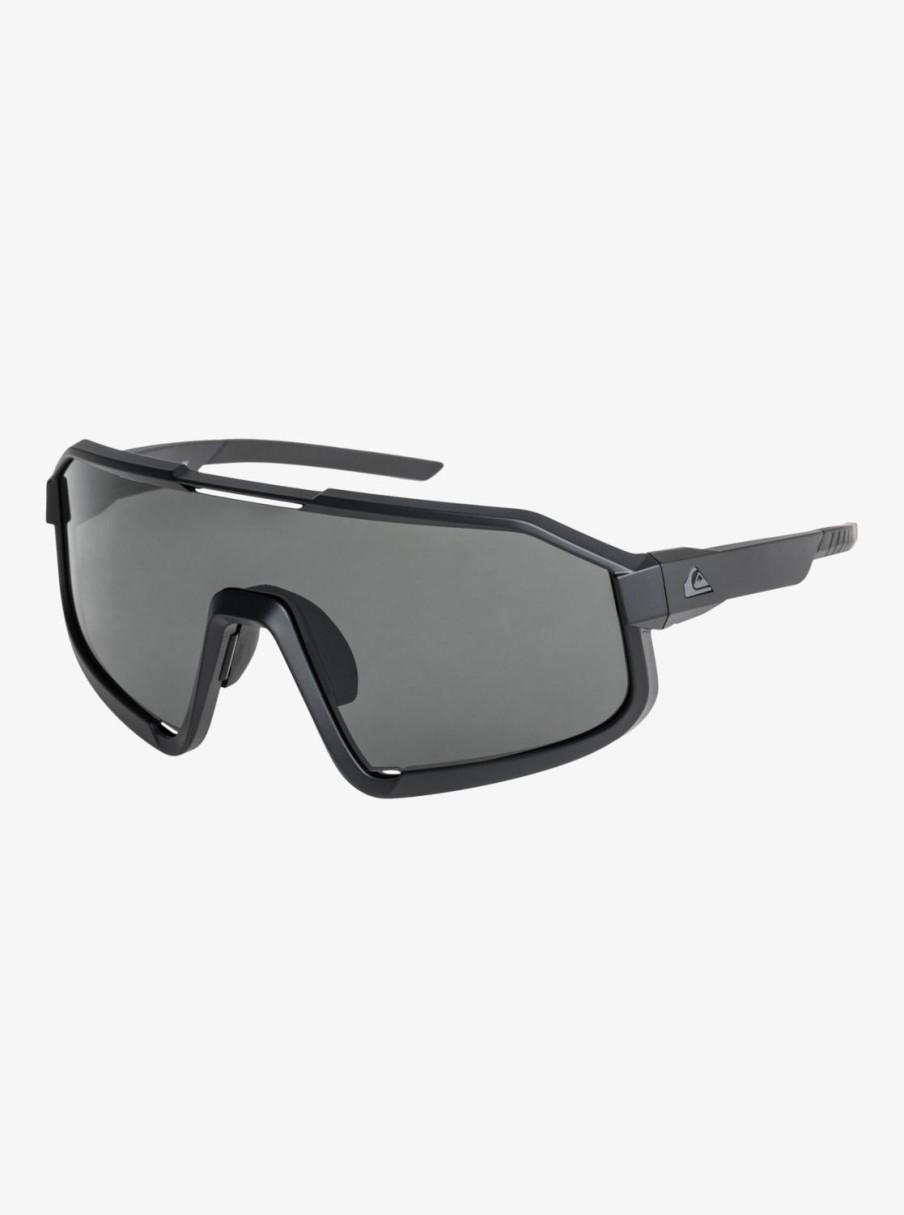 Hombre Quiksilver Gafas De Sol | Slash - Gafas De Sol Para Hombre Black/Grey