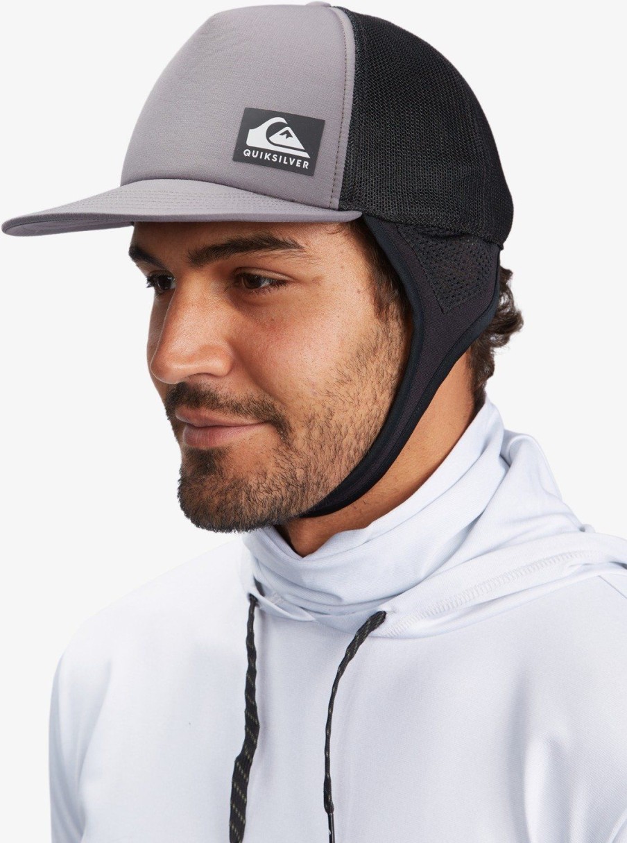 Hombre Quiksilver Gorras & Sombreros | Boardmaster - Gorra Trucker De Surf Para Hombre Sleet