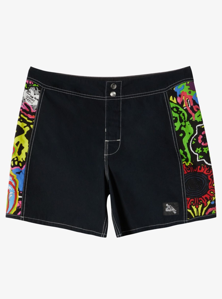 Hombre Quiksilver Boardshorts | Snyc Original Arch 16" - Boardshorts Para Hombre Black