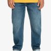 Hombre Quiksilver Pantalones | Aqua Cult Vaquero Para Hombre Aged