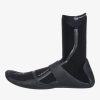 Hombre Quiksilver Trajes De Surf | 3Mm Marathon Sessions - Botines De Surf Con Dedos Separados Para Hombre Black