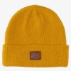 Nino Quiksilver Accesorios | Performer - Gorro Con Dobladillo Para Chicos 8-16 Mustard