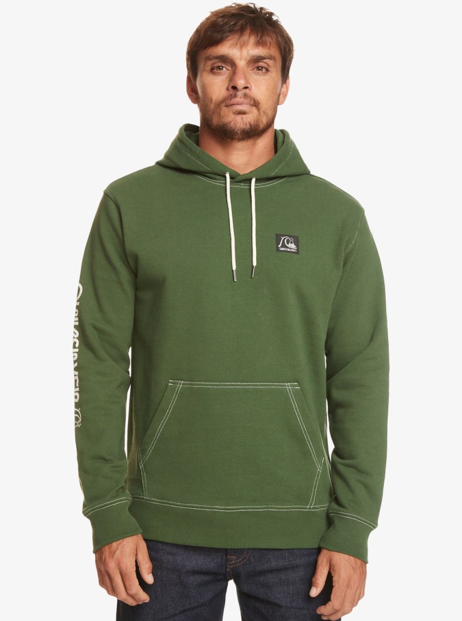 Hombre Quiksilver Sudaderas & Jerseis | The Original - Sudadera Con Capucha Para Hombre Greener Pastures