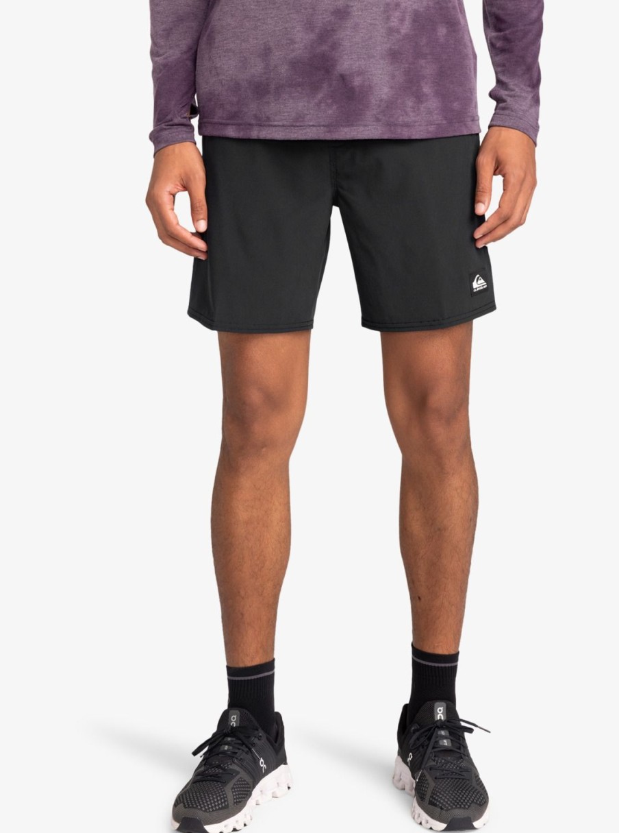 Hombre Quiksilver Boardshorts | Omni 17" Training Shorts Black