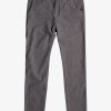 Nino Quiksilver Pantalones | Stretch - Pantalon Chino Para Chicos Dark Grey Heather