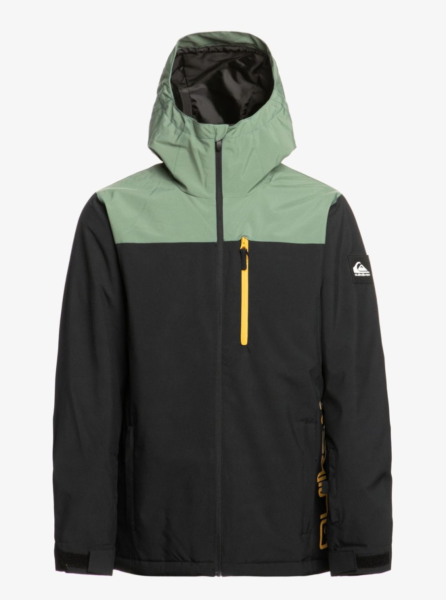 Hombre Quiksilver Chaquetas De Snow | Morton - Chaqueta Tecnica Snow Para Hombre Laurel Wreath