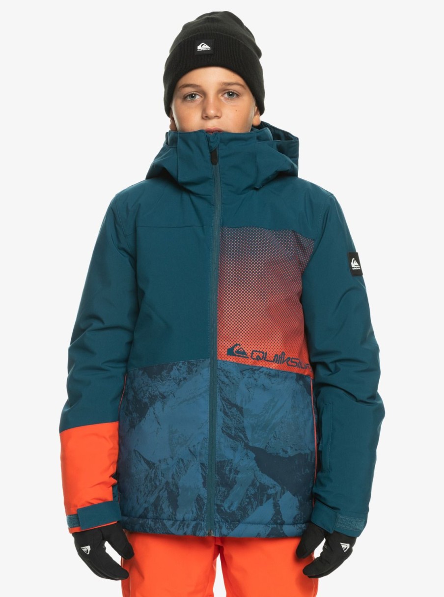 Nino Quiksilver Accesorios | Silvertip - Chaqueta Tecnica Snow Para Chicos 8-16 Majolica Blue