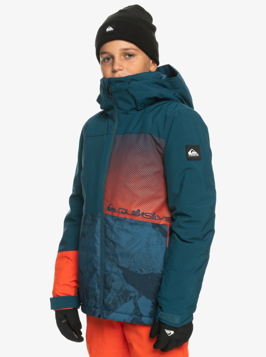 Nino Quiksilver Accesorios | Silvertip - Chaqueta Tecnica Snow Para Chicos 8-16 Majolica Blue