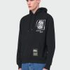 Hombre Quiksilver Sudaderas & Jerseis | Avnier Onset Break - Sudadera Con Capucha Unisex Black