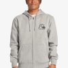 Hombre Quiksilver Sudaderas & Jerseis | Original Zip - Sudadera Con Capucha Y Cremallera Para Hombre Athletic Heather