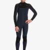 Nino Quiksilver Trajes De Surf | 3/2Mm Everyday Sessions - Traje De Surf Con Cremallera En El Pecho Para Chicos Dark Navy/Black