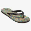 Hombre Quiksilver | Molokai Recycled - Chanclas Para Hombre Black/Blue/Black