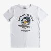 Nino Quiksilver Camisetas | Qs Skull - Camiseta Para Chicos 8-16 White