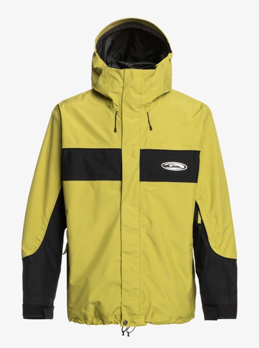 Hombre Quiksilver Chaquetas De Snow | High Altitude Gore-Tex® - Chaqueta Tecnica Snow Para Hombre Green Olive