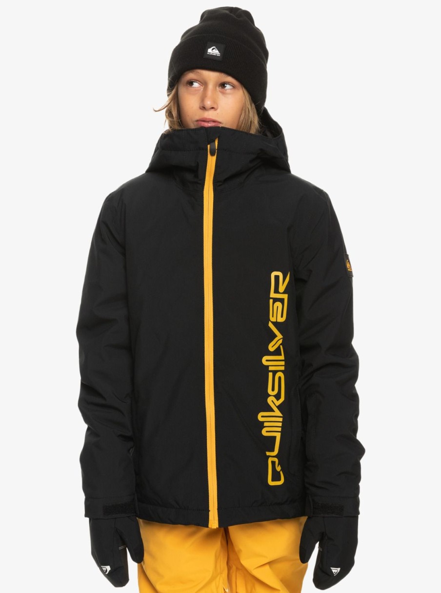 Nino Quiksilver Accesorios | Morton - Chaqueta Tecnica Snow Para Chicos True Black