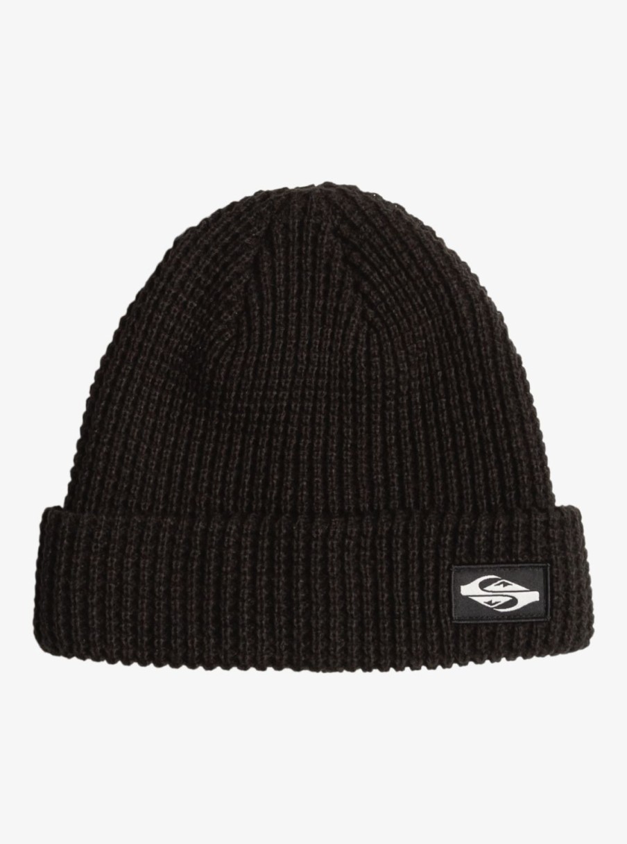 Hombre Quiksilver Accesorios | Tofino - Gorro Para Hombre True Black