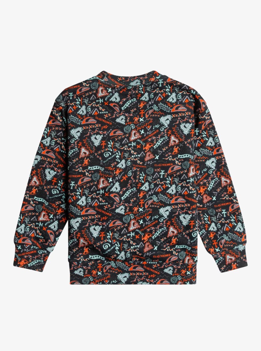 Nino Quiksilver Sudaderas | Next Gen - Sudadera Para Chicos 8-16 Black Red Orange Next Gen 233