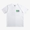 Nino Quiksilver Camisetas | Free Zone - Camiseta Para Chicos 8-16 White