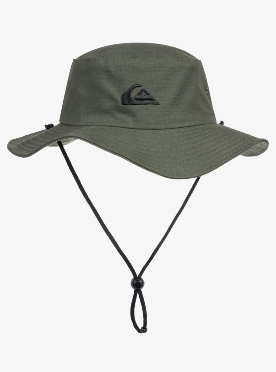 Hombre Quiksilver Gorras & Sombreros | Bushmaster - Sombrero Estilo Safari Para Hombre Thyme