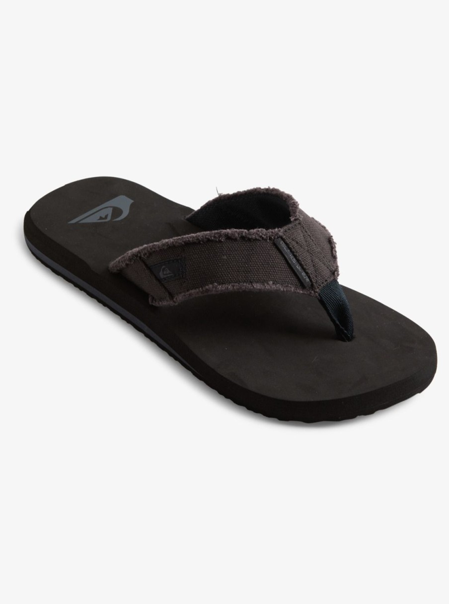 Hombre Quiksilver | Monkey Abyss - Sandalias Para Hombre Black/Black/Brown