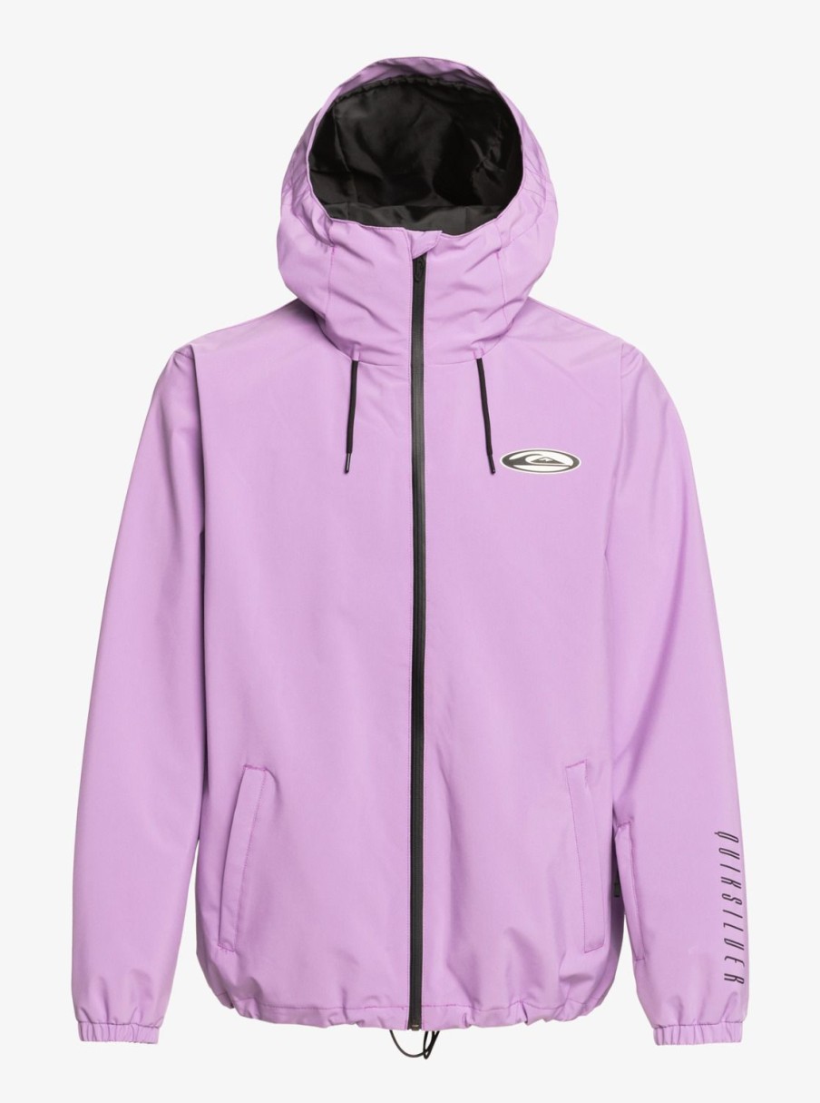 Hombre Quiksilver Chaquetas De Snow | High In The Hood - Chaqueta Tecnica Snow Para Hombre Regal Orchid