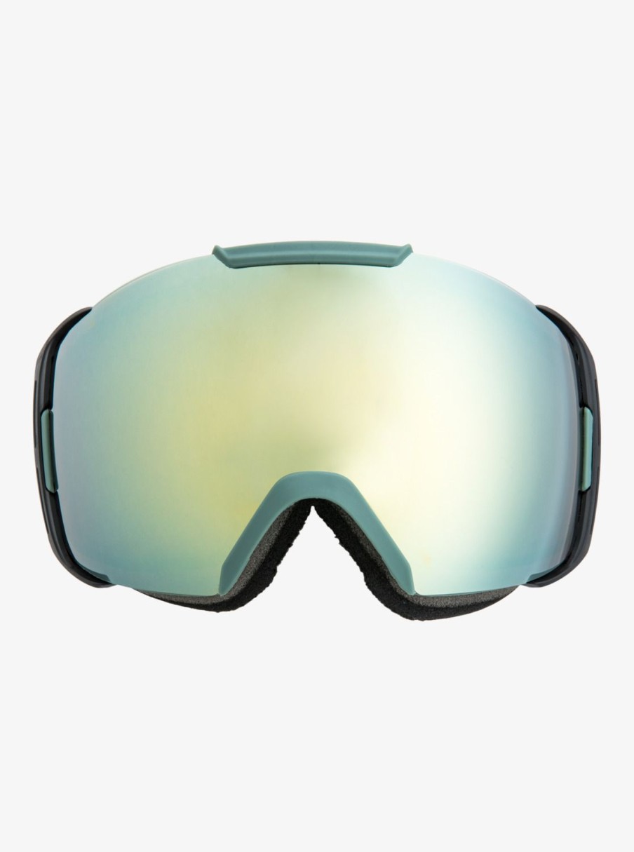 Hombre Quiksilver Accesorios | Discovery - Mascara Para Snowboard/Esqui Para Hombre Laurel Wreath/Gold Ml S3