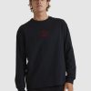 Hombre Quiksilver Camisetas & Polos | Tilt - Camiseta De Manga Larga Para Hombre Black