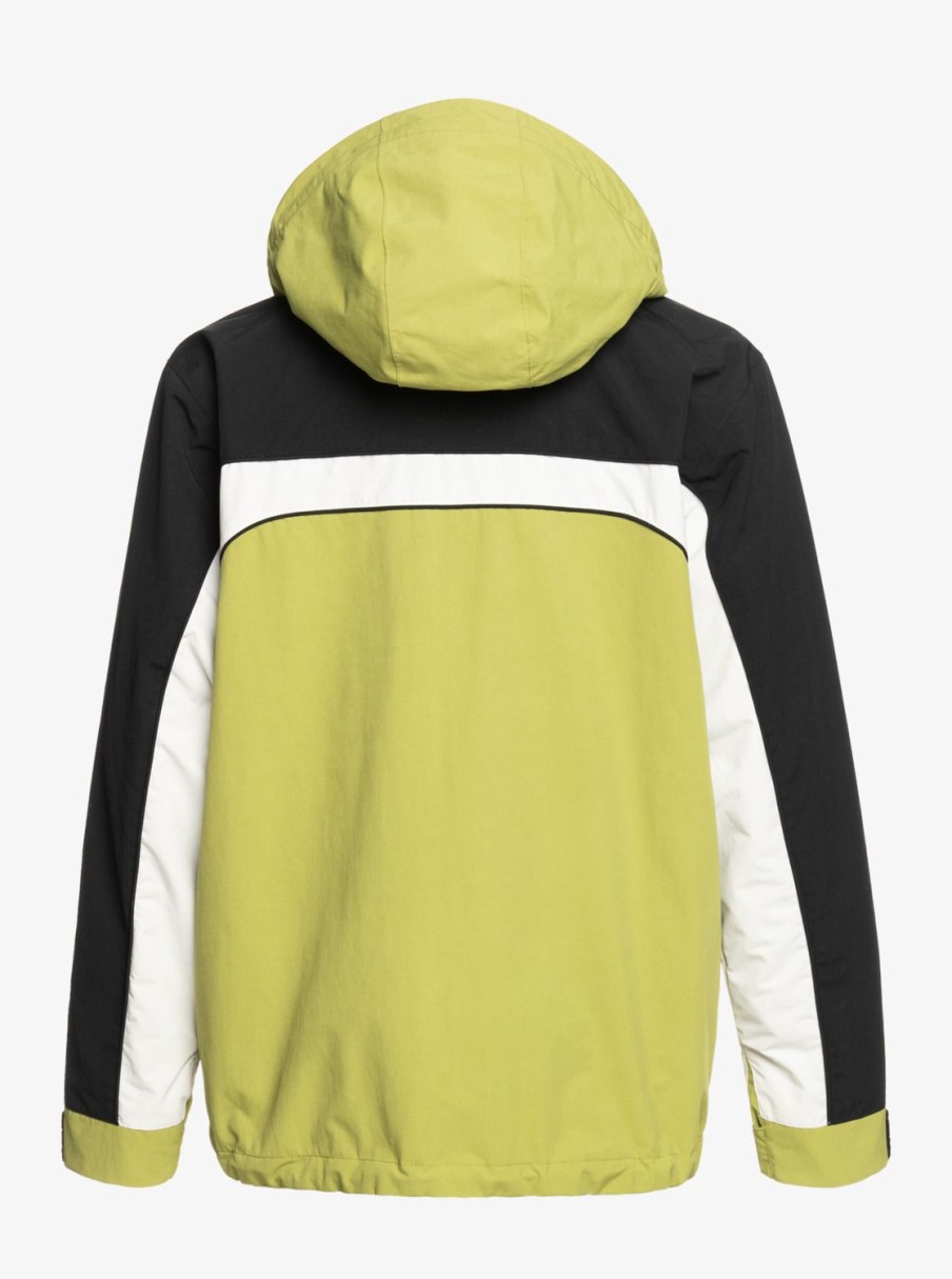 Hombre Quiksilver Chaquetas De Snow | Live Wire - Chaqueta Tecnica Snow Para Hombre Green Olive