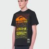 Hombre Quiksilver Camisetas & Polos | Avnier Source Mire - Camiseta Unisex Black