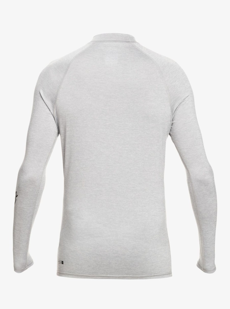 Hombre Quiksilver Lycras | All Time - Lycra De Manga Larga Upf 50 Para Hombre Sleet Heather