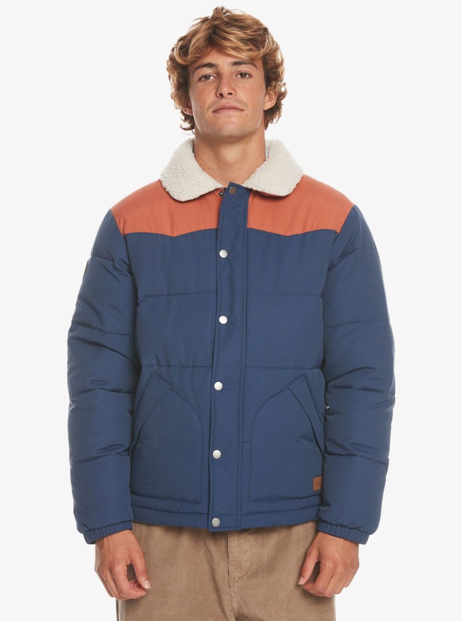 Hombre Quiksilver Chaquetas & Abrigos | The - Chaqueta De Borreguito Para Hombre Naval Academy