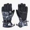 Hombre Quiksilver Accesorios | Mission - Guantes Para Snowboard/Esqui Para Hombre Snow Heritage True Black