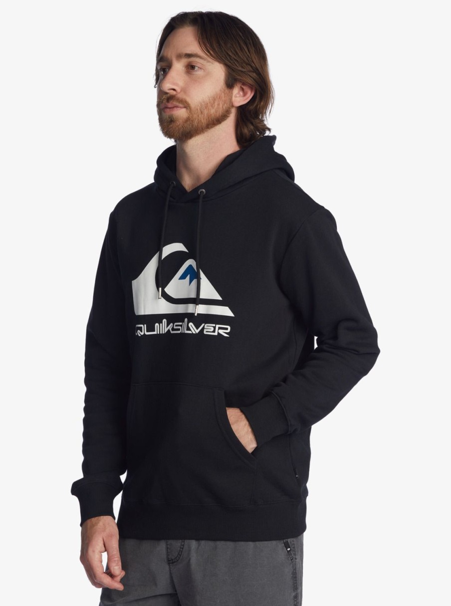 Hombre Quiksilver Sudaderas & Jerseis | Big Logo - Sudadera Para Hombre Black