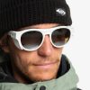 Hombre Quiksilver Gafas De Sol | Eliminator+ - Gafas De Sol Para Hombre White/Fl Silver