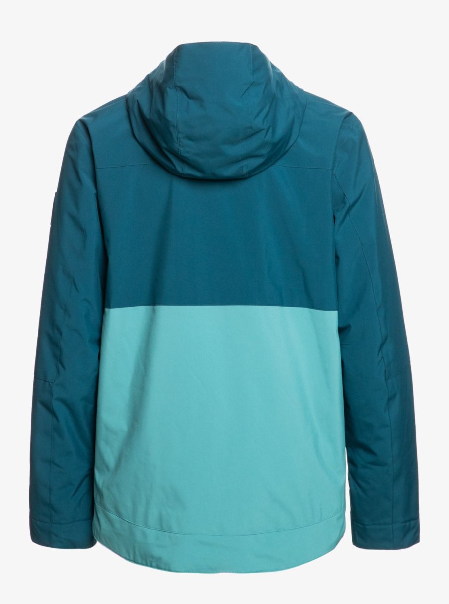 Hombre Quiksilver Chaquetas De Snow | Sycamore - Chaqueta Tecnica Snow Para Hombre Majolica Blue