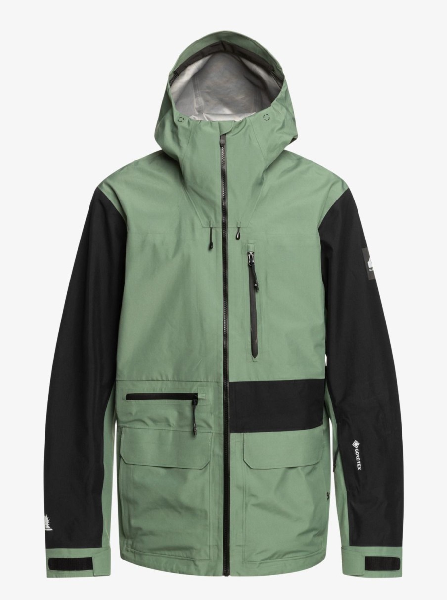 Hombre Quiksilver Chaquetas De Snow | Highline Pro Sammy Carlson 3L Gore-Tex® - Chaqueta Tecnica Snow Para Hombre Laurel Wreath