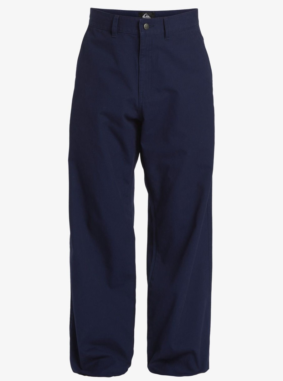 Hombre Quiksilver Pantalones | Snyc - Pantalon De Pata Ancha Para Hombre Ocean