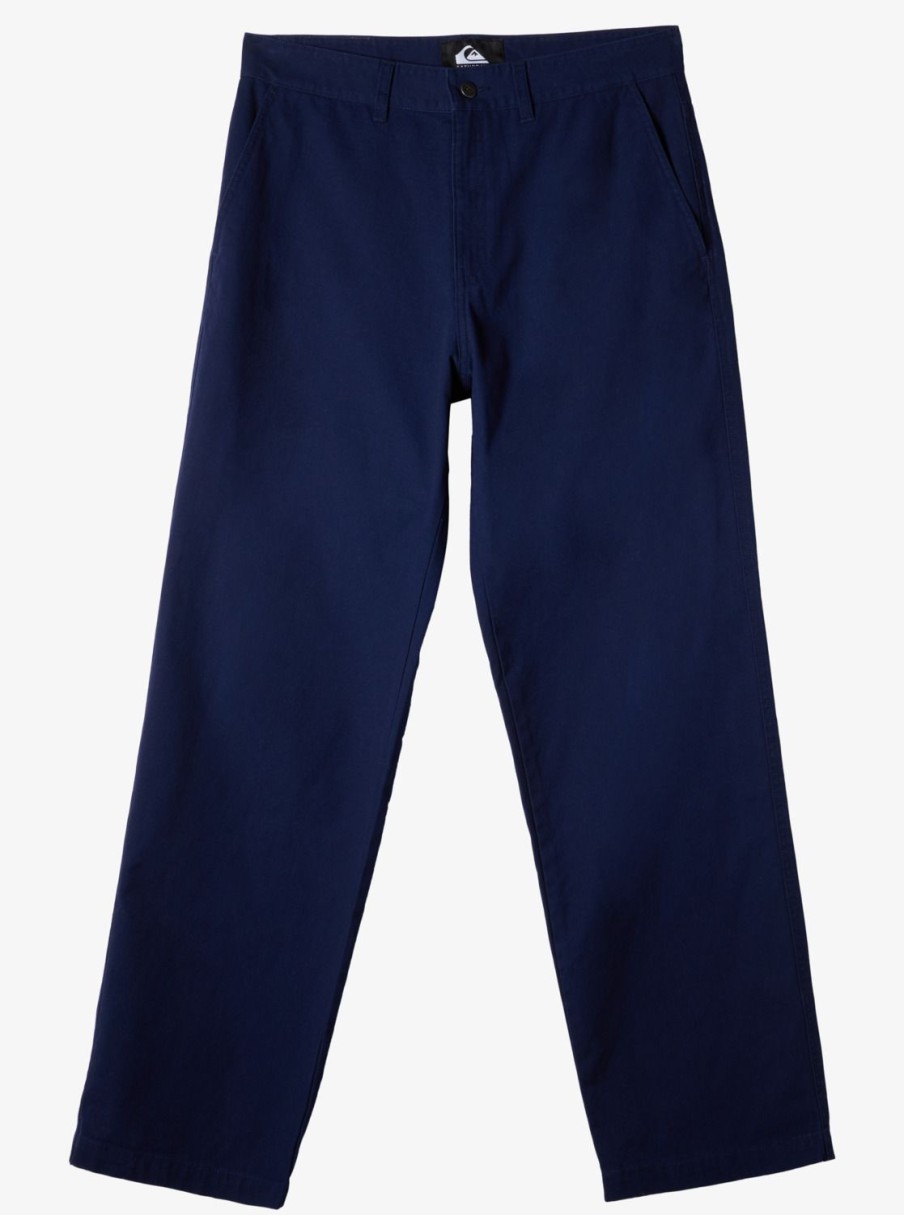 Hombre Quiksilver Pantalones | Snyc - Pantalon De Pata Ancha Para Hombre Ocean