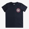 Nino Quiksilver Camisetas | Omni Circle - Camiseta Para Chicos 8-16 Navy Blazer