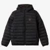 Nino Quiksilver Chaquetas & Abrigos | Scaly - Chaqueta Acolchada Para Chicos 8-16 Black